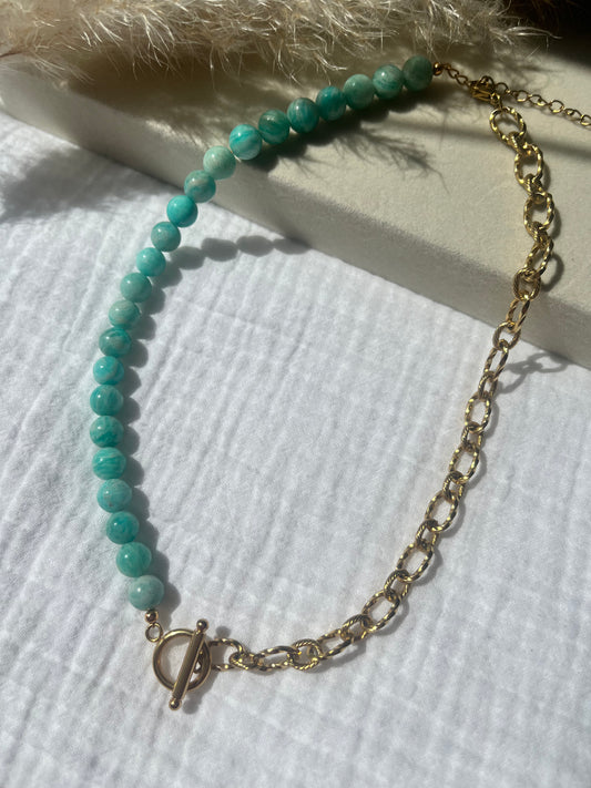 Collier Simone - Amazonite