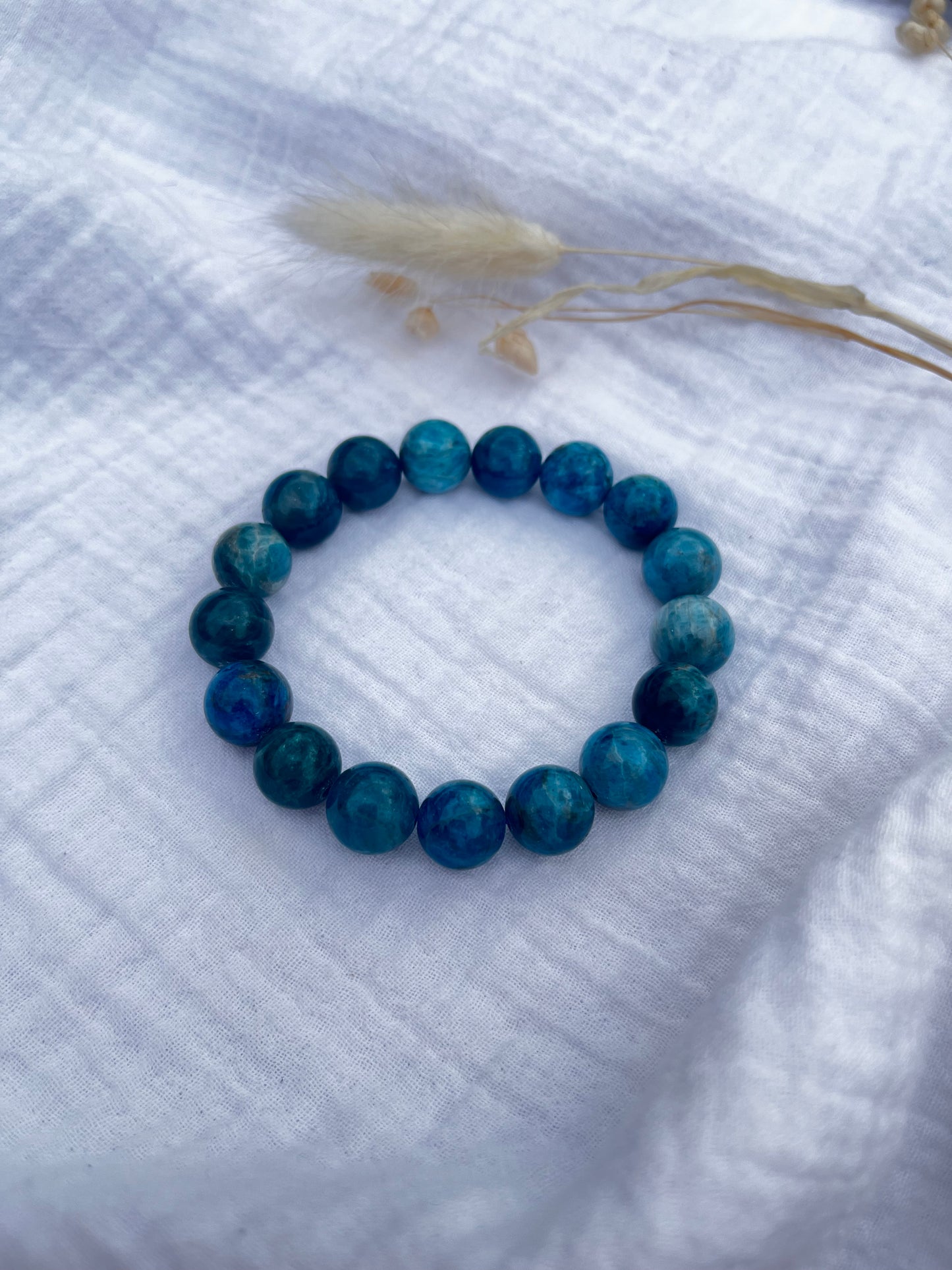 Bracelet Apatite Bleue